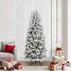 vidaXL &Aacute;rvore de Natal Artificial com 300 LEDs Branco 210 cm