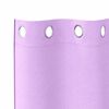 vidaXL Cortinas Blackout com Argolas 2 pcs Roxo 175 x 140 cm Poli&eacute;ster