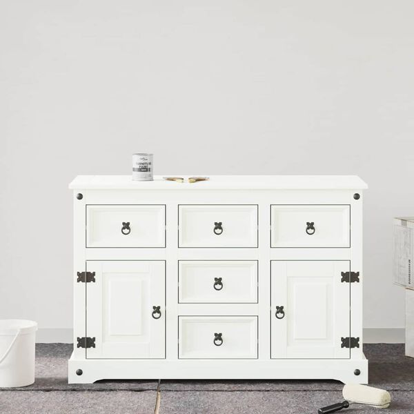 vidaXL Tinta para móveis Branco 10 x 10 x 12,2 cm Impressão em parede