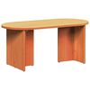 vidaXL Mesa de centro Marrom Cera 80 x 39,5 x 35 cm