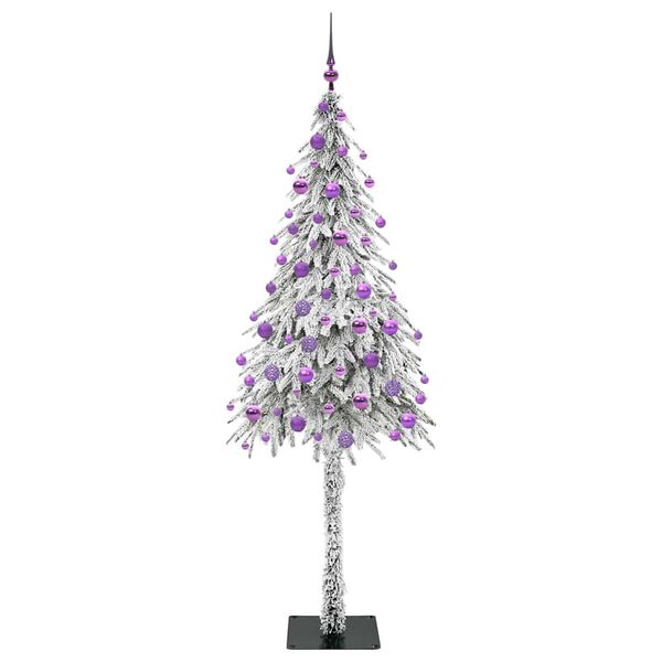 vidaXL &Aacute;rvore de Natal com 300 LEDs com suporte Branco 180 cm PE e A&ccedil;o