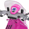 vidaXL Motocicleta elétrica para crianças Vespa GTS300 rosa