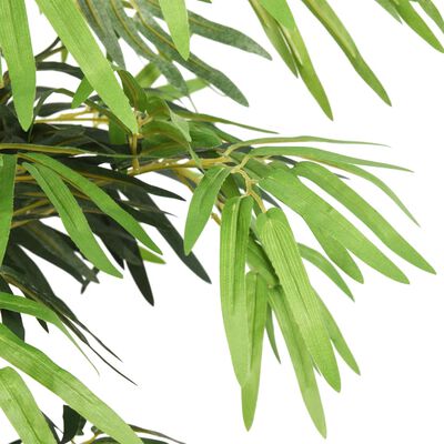 vidaXL Árvore de bambu artificial 500 folhas 80 cm verde