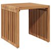 vidaXL Mesa Lateral de Jardim Castanho 45 x 45,5 x 45,5 cm