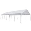 vidaXL Tecido da Tenda Sem Estrutura Branco 12 x 6 m PE
