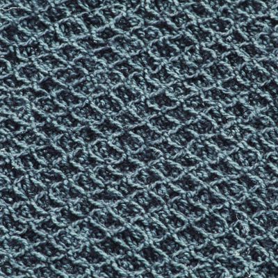 vidaXL Manta em algodão 220x250 cm azul índigo