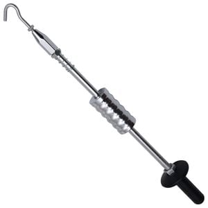 vidaXL Martelo deslizante com gancho 63 cm a&ccedil;o carbono