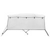 vidaXL Toldo de 4 arcos Bimini c/ paredes laterais 243x(200-213)x137cm