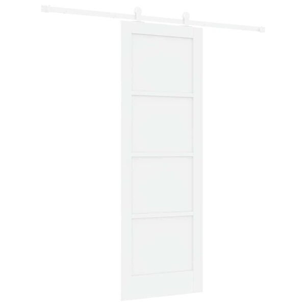 vidaXL Porta Deslizante ORKDAL Branco 73,5 x 211 cm