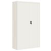 vidaXL Arquivador 105x40x180 cm a&ccedil;o branco
