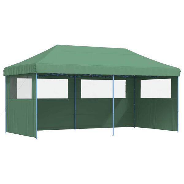 vidaXL Tenda de Festa Verde 292 x 580 x 315 cm Tecido Oxford