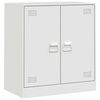 vidaXL Aparador 67x39x73 cm a&ccedil;o branco