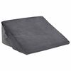 vidaXL Travesseiro em Wedge Cinzeto 55 x 55 x 26 cm Espuma de Mem&oacute;ria