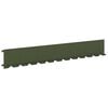 vidaXL Acabamento para Gramado 10 pcs 102 x 15 x 4 cm A&ccedil;o