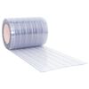 vidaXL Cortina de porta 300 mm x 2,6 mm 25 m PVC transparente