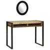 vidaXL Mesa de vestir Castanho 100 x 50 x 75 cm