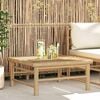 vidaXL Mesa de jardim 65 x 65 x 30 cm bambu