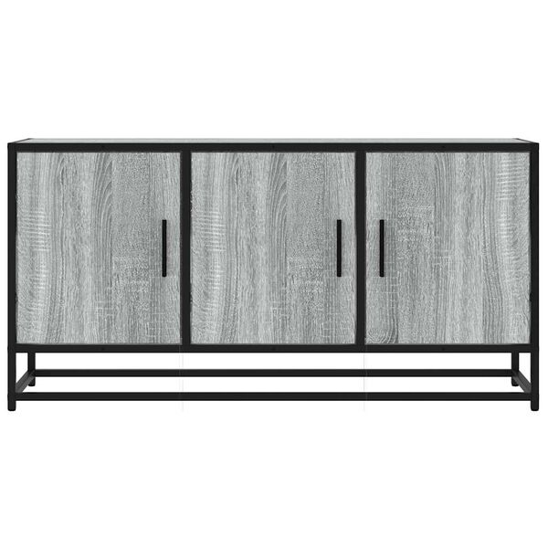 vidaXL M&oacute;vel p/ TV 100x35x50cm derivados madeira/metal cinzento sonoma