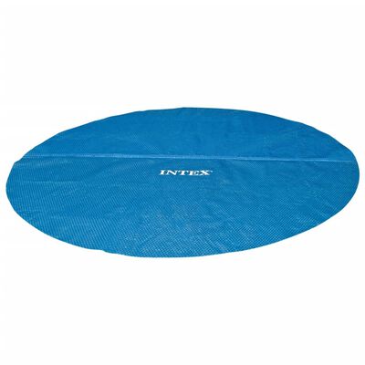 Intex Cobertura para piscina solar 448 cm polietileno azul
