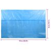 vidaXL Cobertura retangular para piscina 1000x600 cm PE azul