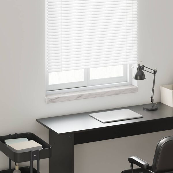 vidaXL Soleira de Janela Texto de M&aacute;rmore -enure 60 x 10 x 4,5 cm PVC