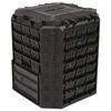 vidaXL Compostor de jardim Preto 71 x 71 x 81,5 cm 100% PP