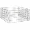 vidaXL Compostor Quadrado 100 x 100 x 50 cm Ferro