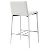 vidaXL 5 pcs conjunto de bar couro artificial branco
