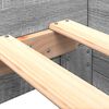 vidaXL Estrutura cama 90x200 cm derivados de madeira cinzento sonoma
