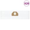 vidaXL Sacos de aspirador de p&oacute; para Karcher 6.959-130.0 20 pcs
