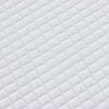 vidaXL Topper de Colch&atilde;o Branco 200 x 200 cm Tecido Jacquard
