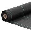 vidaXL Tela para ervas daninhas 1,5x25 m PP preto