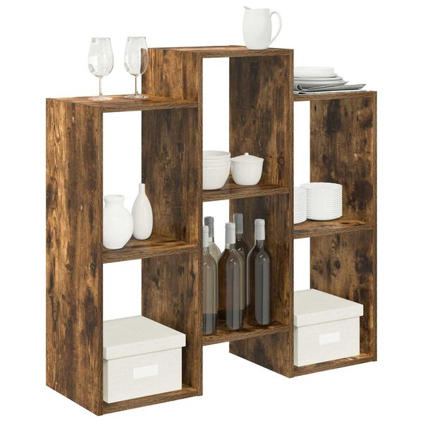 vidaXL Buffet Carvalho Defumado 90 x 30 x 90 cm