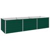 vidaXL Cama de Jardim Elevada Verde 240 x 80 x 55 cm