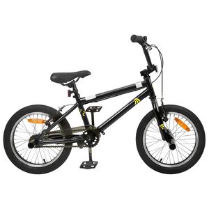 vidaXL BMX 20 Polegadas para maiores de 9 anos Preto
