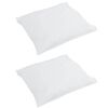 vidaXL Conjunto de Edredom com travesseiro 3 pcs Branco Pena de ganso