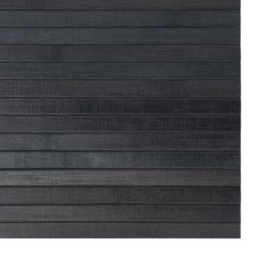 vidaXL Tapete retangular 60x200 cm bambu cinzento