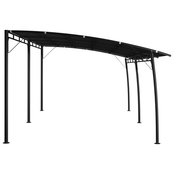 vidaXL Toldo para-sol de jardim 6x3x2,55 m antracite