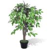 F&iacute;cus artificial com vaso 90 cm