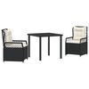 vidaXL Conjunto de Jantar para Jardim 5 unid. Bege e Cinza Claro