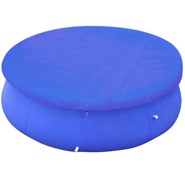 vidaXL Coberturas p/ piscinas acima do solo redondas 2 pcs 450-457 cm