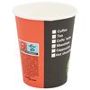 vidaXL Copos de café descartáveis 1000 pcs papel 240 ml (8 oz)