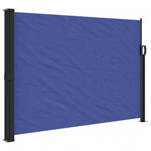 vidaXL Toldo lateral retr&aacute;til 140x600 cm azul