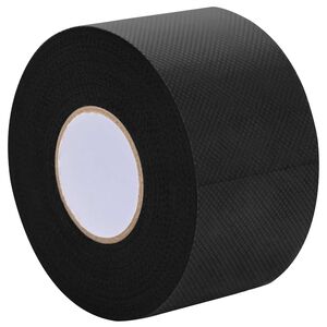 vidaXL Fita adesiva para grama artificial Preto 5 cm x 10 m