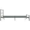 vidaXL Estrutura de cama metal 160x200 cm cinzento