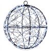 vidaXL Luz de Finial de Natal 200 LED Branco frio Di&acirc;metro 20 x 22 cm