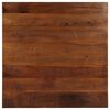 vidaXL Tampo de mesa quadrado 70x70x2,5 cm madeira recuperada maci&ccedil;a