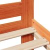 vidaXL Cama sem colch&atilde;o 90x190 cm madeira de pinho maci&ccedil;a castanho-mel