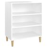 vidaXL Aparador 57x35x70 cm contraplacado branco