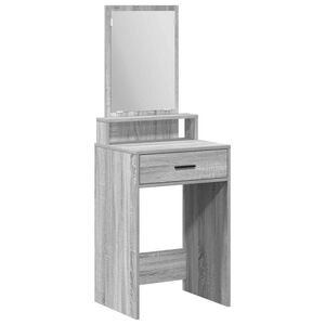 vidaXL Mesa de vestir Cinza Sonoma 50 x 41 x 140 cm